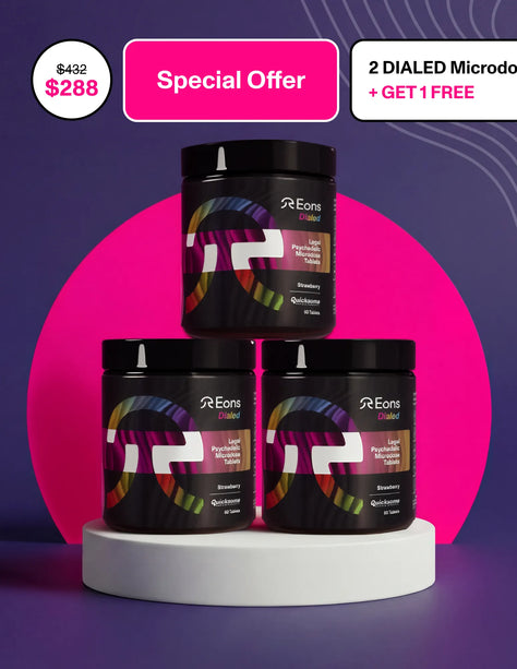 2 DIALED Microdoses + Get 1 Free